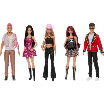 Barbie RBD Doll Collection Set Pack of 5 Characters