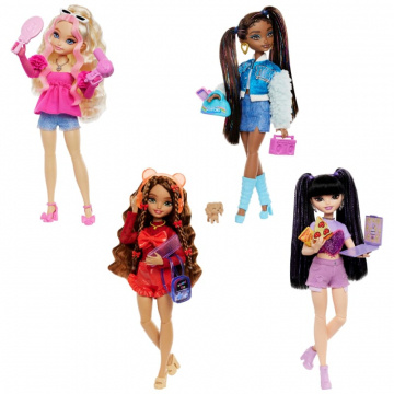 Colección de muñecas Barbie Dream Besties a la moda con accesorios temáticos para pasatiempos
