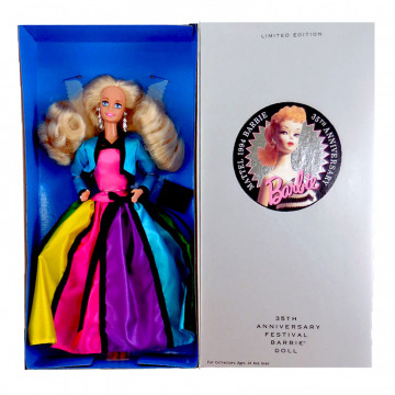 35th Anniversary Haute Couture Rainbow Barbie Doll