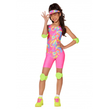 Roller Blade Barbie Costume for Girls