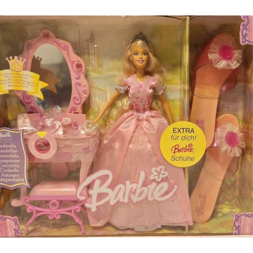 Barbie Princess Collection Cinderella Magic Vanity Giftset