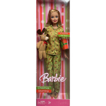 Christmas Morning™ Barbie® Doll (Reindeer)