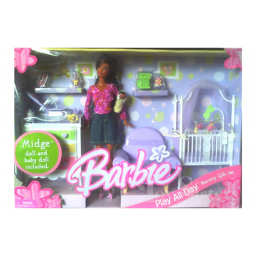 Barbie Play All Day Nursey gift set (AA)
