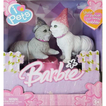 	Barbie I Love Pets Lights Camera Glamour Bobble Head Cats