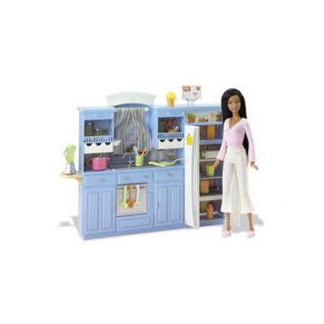 Barbie Play All Day Kitchen set AA