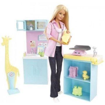 Barbie® Play All Day™ Baby Doctor™ & Office Playset