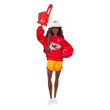 Barbie x Super Bowl Chiefs Doll 1