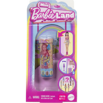 Barbie Mini Barbieland Color Reveal Dolls, 1.5-Inch Doll With Surprise Water Reveal