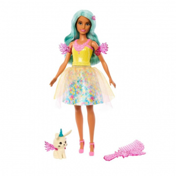 Barbie A Touch Of Magic Doll, Teresa With Fantasy Outfit, Pet & Accessories