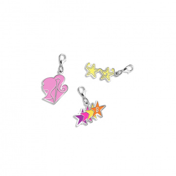 Barbie 1970's Enamel Charm Set