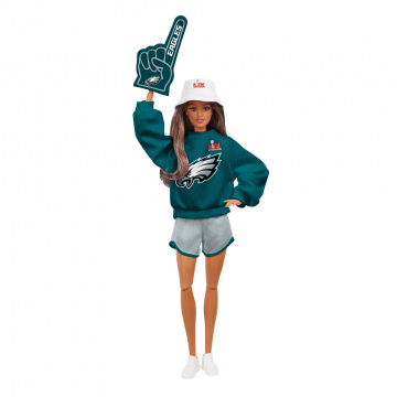 Barbie x Super Bowl Eagles Doll 2