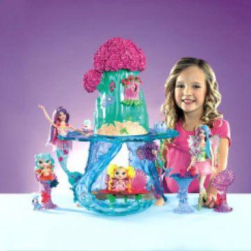 Fairy playset and Purple Swirl Fairy