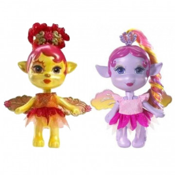 Barbie® Fairytopia™ Magic Of The Rainbow™ Tumbies™ Dolls (Cat & Unicorn)