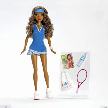 Barbie Doll My Scene Sporty Glam Delancey Adidas Sports Outfit