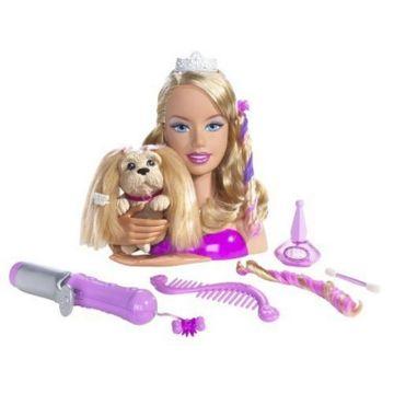 Barbie® Glamour Pup™ Styling Head