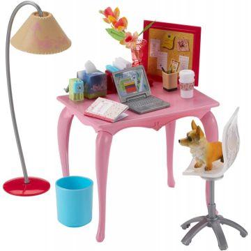 Barbie® Desk & Chair Bedroom Playset
