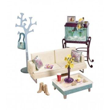 Barbie® Couch & Table Living Room Playset