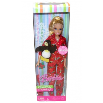 Christmas Morning™ Barbie® Doll (Penguin)