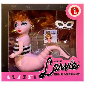 Larvie Barbie Doll Mock Teen Age Fashion Maggot Red hair