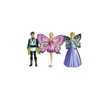 Barbie® Mariposa™ Dolls (Mariposa™, Prince, Queen)