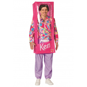 Barbie Ken Box Costume for Adults