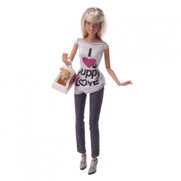Barbie I Love T-Shirt I Puppy Love