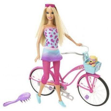 Barbie® Beach Party! Doll and Bicycle