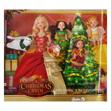 Barbie in A Christmas Carol - Eden Starling & 3 Spirits