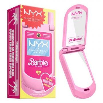 NYX Professional Makeup x Barbie Flip Phone Mirror