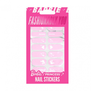 Barbie / Princess Nail Stickers Rosas by You Are The Princess