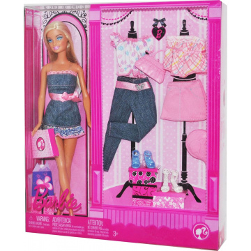 Barbie The Pink Series with fashions and accessories
