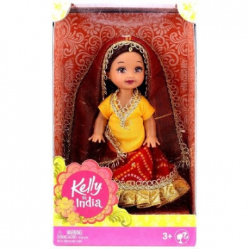 Barbie in India Kelly Doll #7