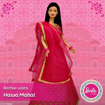 Barbie Visits Hawa Mahal