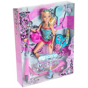 My Scene™ City Diva Kennedy Doll with Scooter