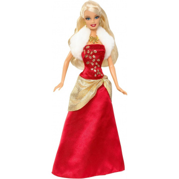 Holiday Wishes Barbie Doll (blonde)