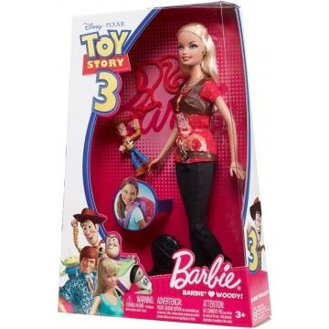 Toy Story 3 Barbie® Loves Woody! Doll
