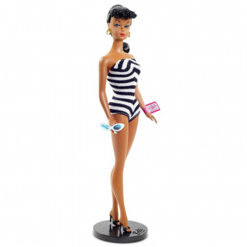 2020 USA Barbie Convention Brunette Silkstone Number 1 Mattel 75th Anniversary Barbie Doll