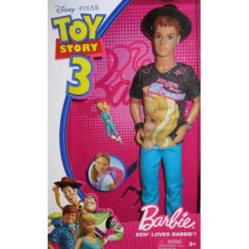 Barbie Loves Jessie Disney Pixar Toy Story 3 Ken Doll