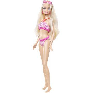 Barbie Beach Barbie Doll - Pink Swimsuit