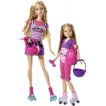 Barbie Sisters Skate 2 Pack  