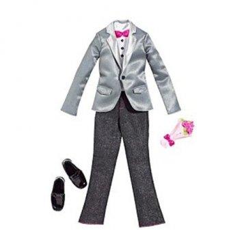 OOAK Barbie Ken Fashion Doll Pink Set Suit Dress Prom Date