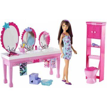 Barbie® Sisters' Beauty Fun!™ Bathroom for 3