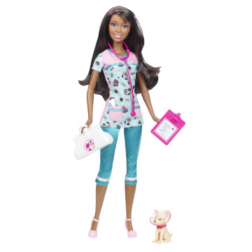 Barbie I Can Be Pet Vet Doll (AA)