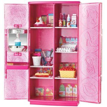 Barbie Treats To TV Refrigerador Set