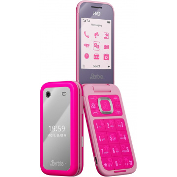 HMD Barbie Phone | Flip | Unlocked | International Version | Pink