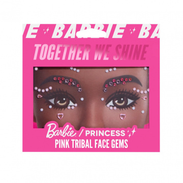 Barbie / Princess Pink Tribal Face Gems by You Are The Princess