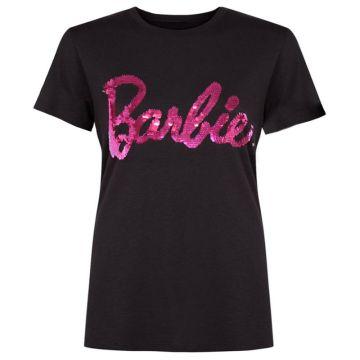 Barbie Girls Reversible Sequin Logo T-Shirt