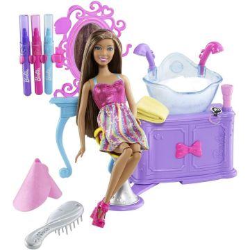 Barbie® Hairtastic™ Color & Wash Salon ™ (AA)