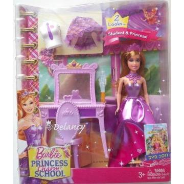 Barbie® Princess Charm School Mini Kingdom Delancy® Doll (WM)