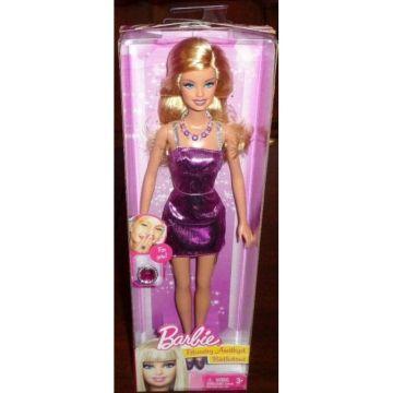 February Amethyst Birthstone Barbie Doll (Kroger)